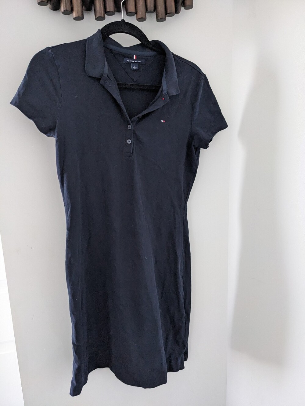 Tommy Hilfiger Women's Navy Polo Dress - Size US M